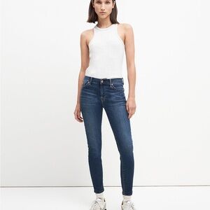 (A2) 7 For All Mankind High waist Ankle Skinny Jeans, Size 26, NWT